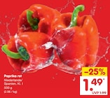 Paprika rot im Angebot bei Netto Marken-Discount in Norderstedt Paprika rot Angebote bei Netto Marken-Discount Norderstedt für 1,49 €