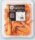 Crevette entière cuite - U en promo chez Super U Valence à 3,60 €