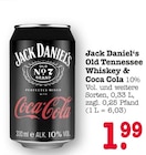 Old Tennessee Whiskey & Coca Cola im Angebot bei E center in Mainz Old Tennessee Whiskey & Coca Cola Angebote von Jack Daniel's bei E center Mainz für 1,99 €