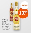 Añejo 3 Años oder Añejo Especial Angebote von Havana Club bei tegut Oberursel für 10,99 €