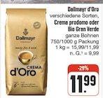 Kaffee Angebote von Dallmayr bei nah und gut Schwabach für 11,99 €