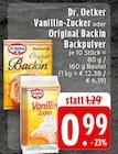 Vanillin-Zucker im Angebot bei EDEKA in Borken Vanillin-Zucker Angebote von Dr. Oetker bei EDEKA Borken für 0,99 €