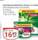 Waschmittel Pulver im Angebot bei GLOBUS in Neustadt Waschmittel Pulver Angebote von Ariel bei GLOBUS Neustadt für 16,49 €
