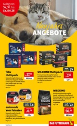 Katzenfutter Angebot im aktuellen Das Futterhaus Prospekt auf Seite 1