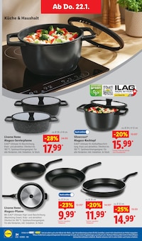 Pfanne im Lidl Prospekt "LIDL LOHNT SICH" mit 63 Seiten (Bielefeld)