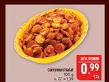 Aktuelle Feinkostlebensmittel Angebote bei Marktkauf in Leipzig Aktuelles Currywurstsalat Angebot bei Marktkauf in Leipzig ab 0,99 €