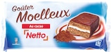 Goûter Moelleux Au Cacao - NETTO - Netto Goûter Moelleux Au Cacao - NETTO à 2,45 € dans le catalogue Netto