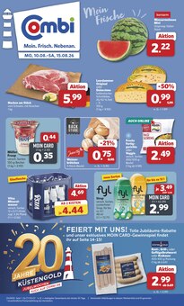 Bratwurst im combi Prospekt "Markt - Angebote" mit 38 Seiten (Osnabrück)