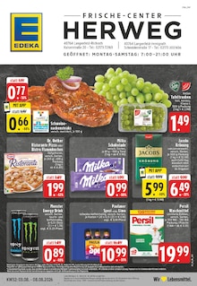 EDEKA Prospekt der Woche "Aktuelle Angebote" Seite 1, 03.08.2026 bis 08.08.2026 für Langenfeld Aktueller EDEKA Prospekt "Aktuelle Angebote" Seite 1 von 24 Seiten für Langenfeld