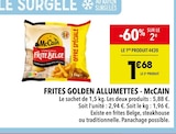 Frîtes Golden Allumettes - McCain en promo chez Supeco Frîtes Golden Allumettes - McCain dans le catalogue Supeco