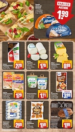 Frischkäse Angebot im aktuellen REWE Prospekt auf Seite 9