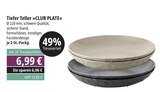 Tiefer Teller »CLUB PLATE« bei Trinkgut im Prospekt "" für 6,99 €