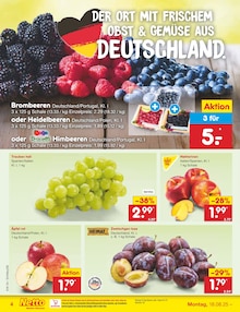 Weintrauben im Netto Marken-Discount Prospekt "Aktuelle Angebote" mit 65 Seiten (München)