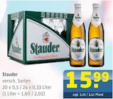 Stauder Angebote bei Getränke Arena Bottrop für 15,99 €