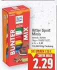 Minis von Ritter Sport im aktuellen E center Prospekt