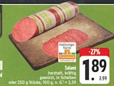 Aktuelle Wurst Angebote bei EDEKA in Chemnitz Aktuelles Salami Angebot bei EDEKA in Chemnitz ab 1,89 €