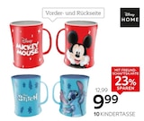 Kindertasse „Mickey“ oder „Stitch" im Angebot bei XXXLutz Möbelhäuser in Hattingen Kindertasse „Mickey“ oder „Stitch" Angebote von Disney Home bei XXXLutz Möbelhäuser Hattingen für 9,99 €