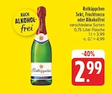Sekt im Angebot bei EDEKA in Schweinfurt Sekt Angebote von Rotkäppchen bei EDEKA Schweinfurt für 2,99 €