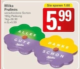 Pralinés Angebote von Milka bei WEZ Minden für 5,99 €