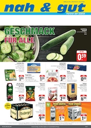 nah und gut Prospekt für Stollberg mit 4 Seiten nah und gut Prospekt "Wir lieben Lebensmittel!" für Stollberg, 4 Seiten, 28.09.2026 - 02.10.2026