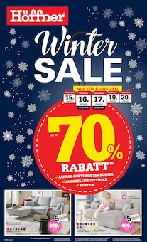 Aktueller Höffner Prospekt (Sülzetal, 8 Seiten zum blättern Höffner Prospekt WINTER SALE mit 8 Seiten