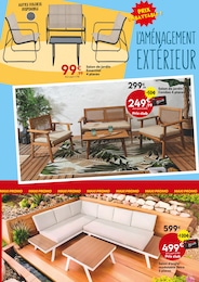 Prix et réduction Salon De Jardin dans le prospectus Maxi Bazar en cours Offre Salon De Jardin dans le catalogue Maxi Bazar du moment à la page 8