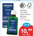 For Men After Shave Balsam von Weleda für 10,99 € bei budni im Angebot For Men After Shave Balsam von Weleda im aktuellen budni Prospekt