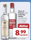 Aktuelle Vodka Angebote bei combi in Osnabrück Aktuelles Ouzo of Plomari Angebot bei combi in Osnabrück ab 8,99 €