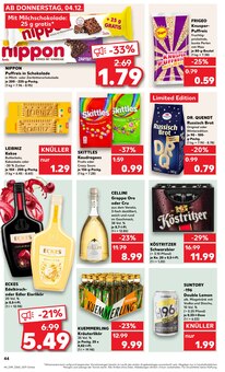 Wodka im Kaufland Prospekt "KNÜLLER" mit 74 Seiten (Chemnitz)