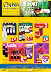 Getränke im Netto Marken-Discount Prospekt in Cottbus Aktueller Netto Marken-Discount Prospekt mit Getränke, "DER ORT, AN DEM DU IMMER AUSGEZEICHNETE PREISE FINDEST.", Seite 1