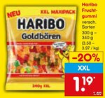 Aktuelle Haribo Angebote bei Netto Marken-Discount in Siegen (Universitätsstadt) Aktuelles Fruchtgummi Angebot bei Netto Marken-Discount in Siegen (Universitätsstadt) ab 1,19 €