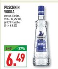 Vodka im Angebot bei Marktkauf in Coesfeld Vodka Angebote von Puschkin bei Marktkauf Coesfeld für 6,49 €