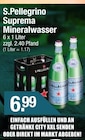 Suprema Mineralwasser im Getränke City Prospekt Suprema Mineralwasser von S.Pellegrino im aktuellen Getränke City Prospekt für 6,99 €