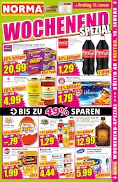 Coca Cola Angebot im aktuellen Norma Prospekt auf Seite 17