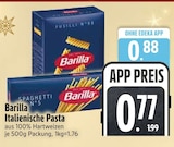 Italienische Pasta im Angebot bei EDEKA in Augsburg Italienische Pasta Angebote von Barilla bei EDEKA Augsburg für 0,77 €