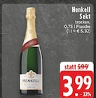 Sekt trocken im Angebot bei E center in Unna Sekt trocken Angebote von Henkell bei E center Unna für 3,99 €