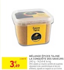 Mélange épices tajine - LA CONQUÊTE DES SAVEURS dans le catalogue Intermarché