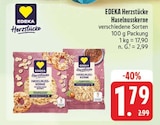 E center Weiden - Herzstücke Haselnusskerne Angebot im Prospekt Herzstücke Haselnusskerne bei E center im Weiden Prospekt für 1,79 €