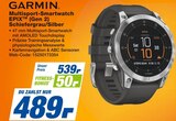 Multisport-Smartwatch EPIX (Gen 2) Schiefergrau/Silber Angebote von GARMIN bei expert Gera für 489,00 €