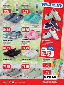 Schuhe im Kaufhaus Stolz Prospekt "STOLZ. Das Kaufhaus im Norden." mit 16 Seiten (Rostock)