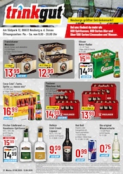 Aktueller Trinkgut Discounter Prospekt in Burgheim und Umgebung, "Aktuelle Angebote" mit 4 Seiten, 07.09.2026 - 12.09.2026