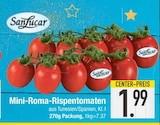 Aktuelles Mini-Roma-Rispentomaten Angebot bei E center in Regensburg ab 1,99 €