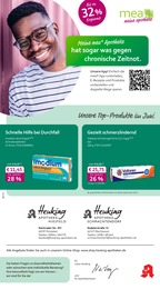 mea - meine apotheke Prospekt für Rheinberg mit 4 Seiten mea - meine apotheke Prospekt für Rheinberg: "Unsere Juni-Angebote", 4 Seiten, 01.06.2026 - 30.06.2026