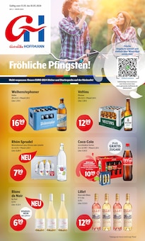 Aktueller Getränke Hoffmann Prospekt "Aktuelle Angebote" Seite 1 von 8 Seiten für Nauen