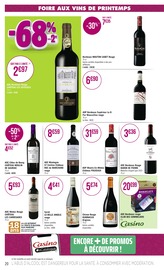 Promos Bordeaux Supérieur dans le catalogue "OUI À LA CHASSE AUX PROMOS DE PÂQUES !" de Casino Supermarchés à la page 20