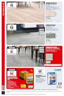 Promotion Ragréage dans le prospectus Brico Dépôt, valable du 02/01/2026 au 29/01/2026 Promo Ragréage dans le catalogue Brico Dépôt du moment à la page 10