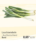 Lauchzwiebeln von  im aktuellen METRO Prospekt für 0,70 €