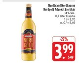 Nordgold Advokat Eierlikör im Angebot bei EDEKA in Bautzen Nordgold Advokat Eierlikör Angebote von Nordbrand Nordhausen bei EDEKA Bautzen für 3,99 €
