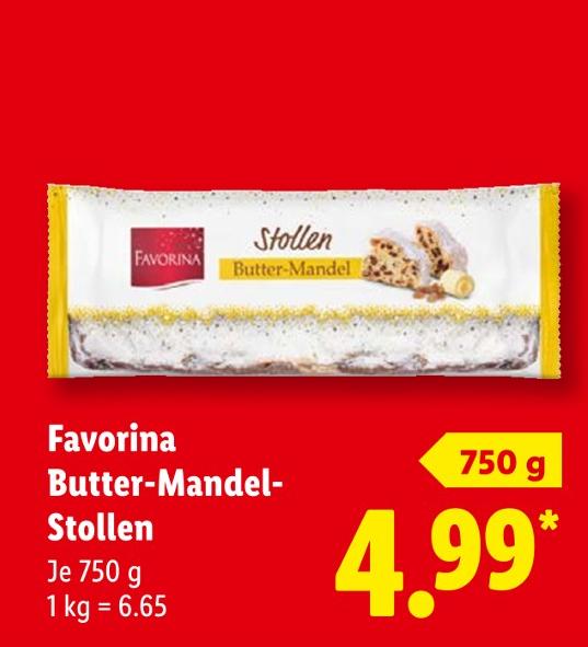 Butter-Mandel-Stollen