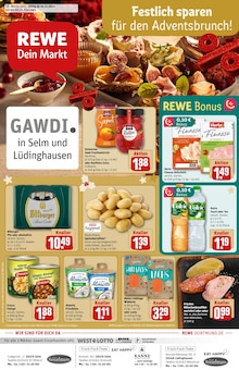 Aktueller REWE Selm Prospekt "Dein Markt" mit 36 Seiten